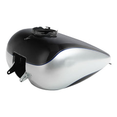 HR3 Midnight Blue / Barracuda Silver Fuel Gas Tank For 2008-2023 Harley Touring Models
