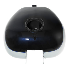 HR3 Midnight Blue / Barracuda Silver Fuel Gas Tank For 2008-2023 Harley Touring Models