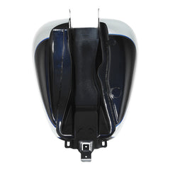 HR3 Midnight Blue / Barracuda Silver Fuel Gas Tank For 2008-2023 Harley Touring Models