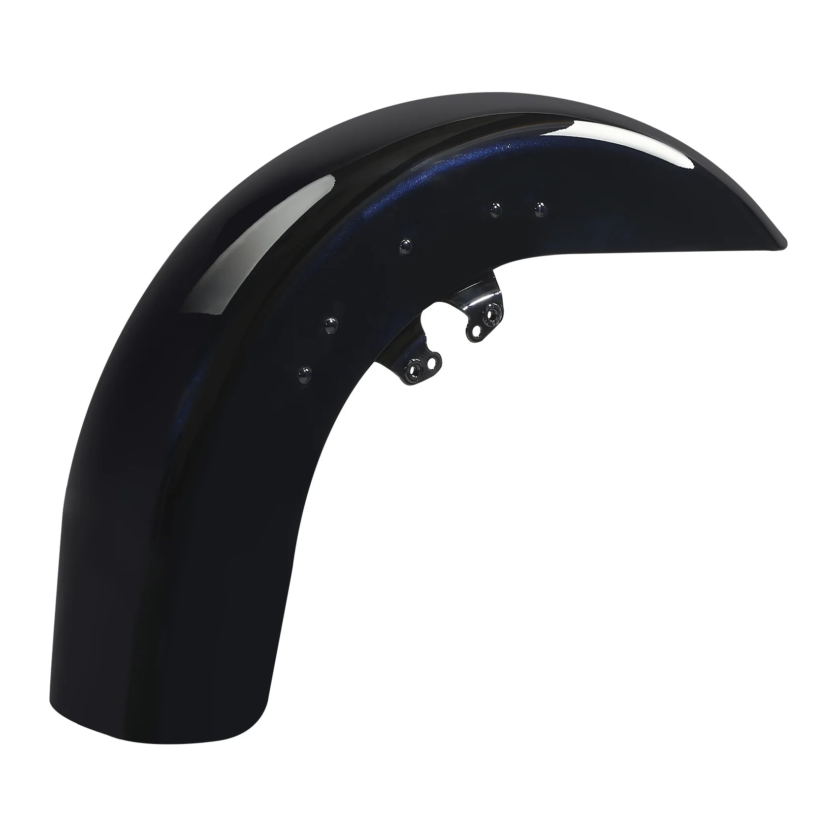 HR3 Midnight Blue Motorcycle 18" Wide Tire Front Mudguard Fender For Harley Touring Models 2014-2023