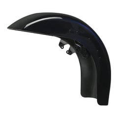 HR3 Midnight Blue Motorcycle 18" Wide Tire Front Mudguard Fender For Harley Touring Models 2014-2023