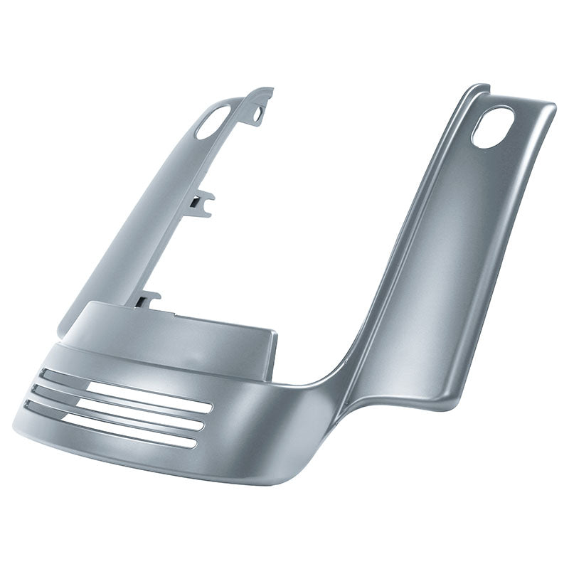 HR3 Barracuda Silver Denim Rear Fender Filler Panel For Harley 2014-2023 FLHX FLHXS, 2015-2023 FLTRX FLTRXS