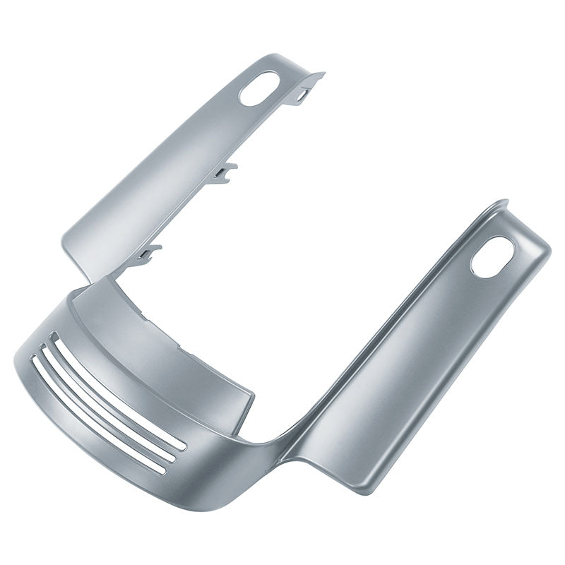 HR3 Barracuda Silver Denim Rear Fender Filler Panel For Harley 2014-2023 FLHX FLHXS, 2015-2023 FLTRX FLTRXS