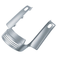 HR3 Barracuda Silver Denim Rear Fender Filler Panel For Harley 2014-2023 FLHX FLHXS, 2015-2023 FLTRX FLTRXS