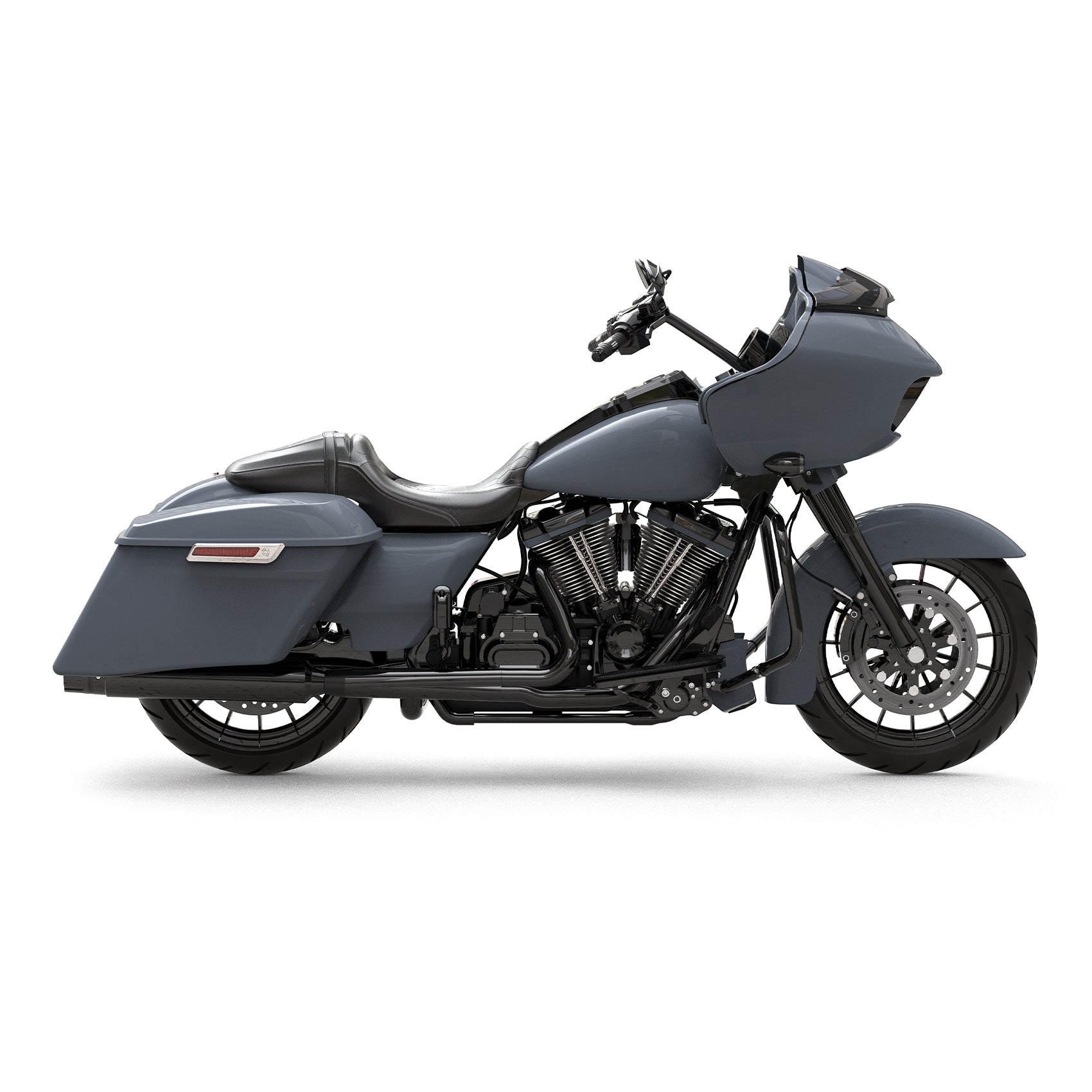 HR3 Gunship Gray Complete Body Fairing Kit For Harley Road Glide Special FLTRXS 15-23