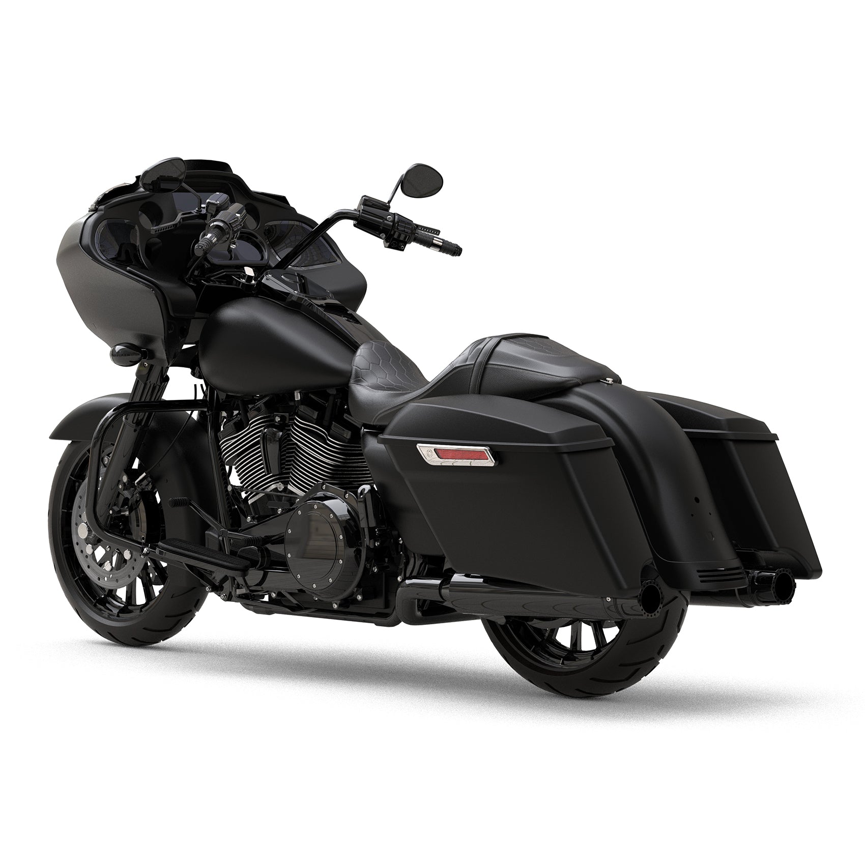 HR3 Black Denim Complete Body Fairing Kit For Harley Road Glide Special FLTRXS 15-23