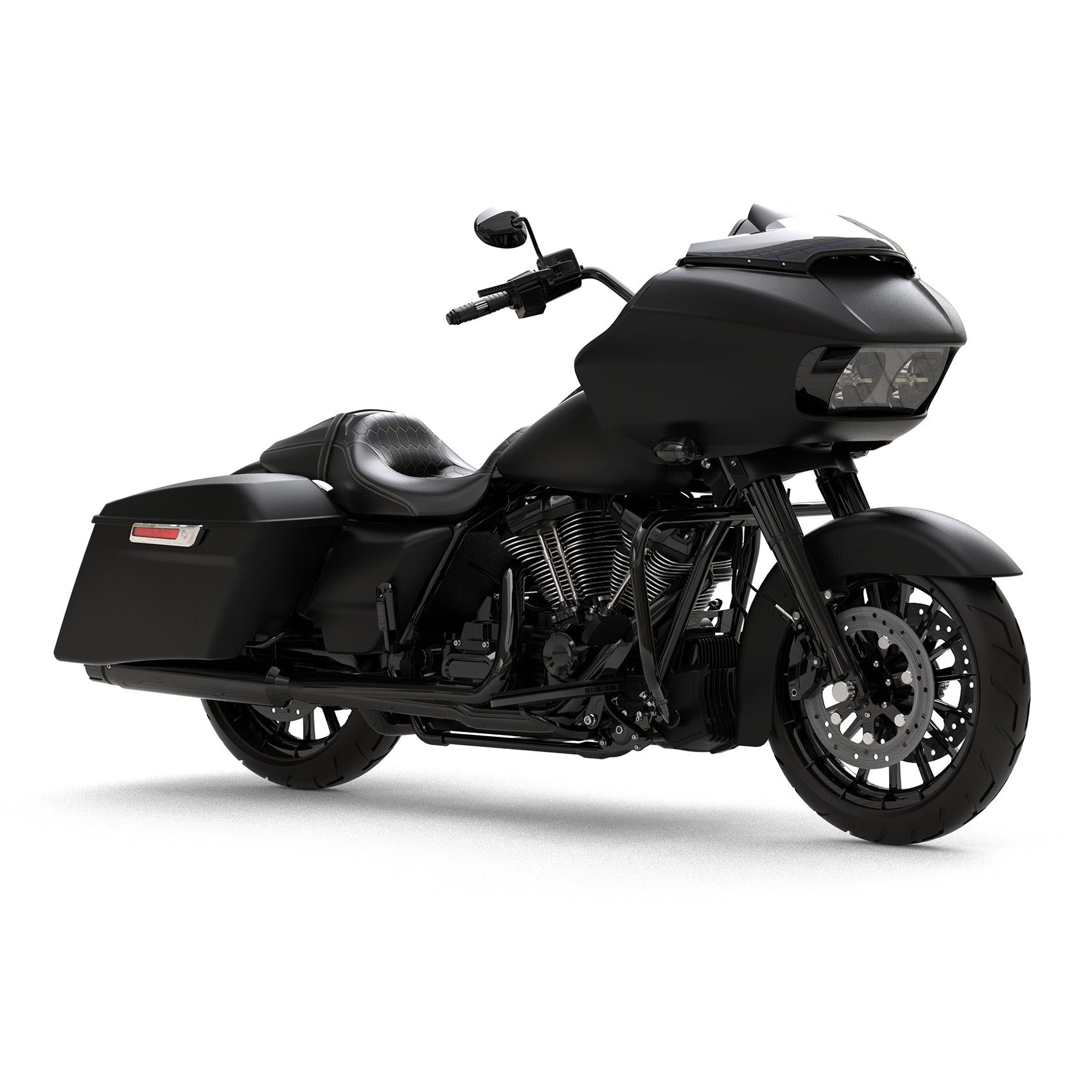 HR3 Black Denim Complete Body Fairing Kit For Harley Road Glide Special FLTRXS 15-23