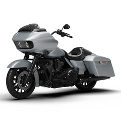 HR3 Barracuda Silver Denim Complete Body Fairing Kit For Harley Road Glide Special FLTRXS 15-23