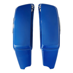 HR3 Electric Blue CVO Stretched Saddlebags For 14-23 Harley Touring