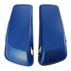 HR3 Electric Blue CVO Stretched Saddlebags For 14-23 Harley Touring