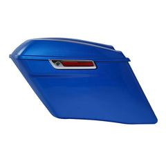 HR3 Electric Blue CVO Stretched Saddlebags For 14-23 Harley Touring