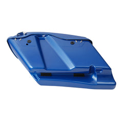 HR3 Electric Blue CVO Stretched Saddlebags For 14-23 Harley Touring