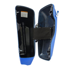 HR3 Electric Blue CVO Stretched Saddlebags For 14-23 Harley Touring