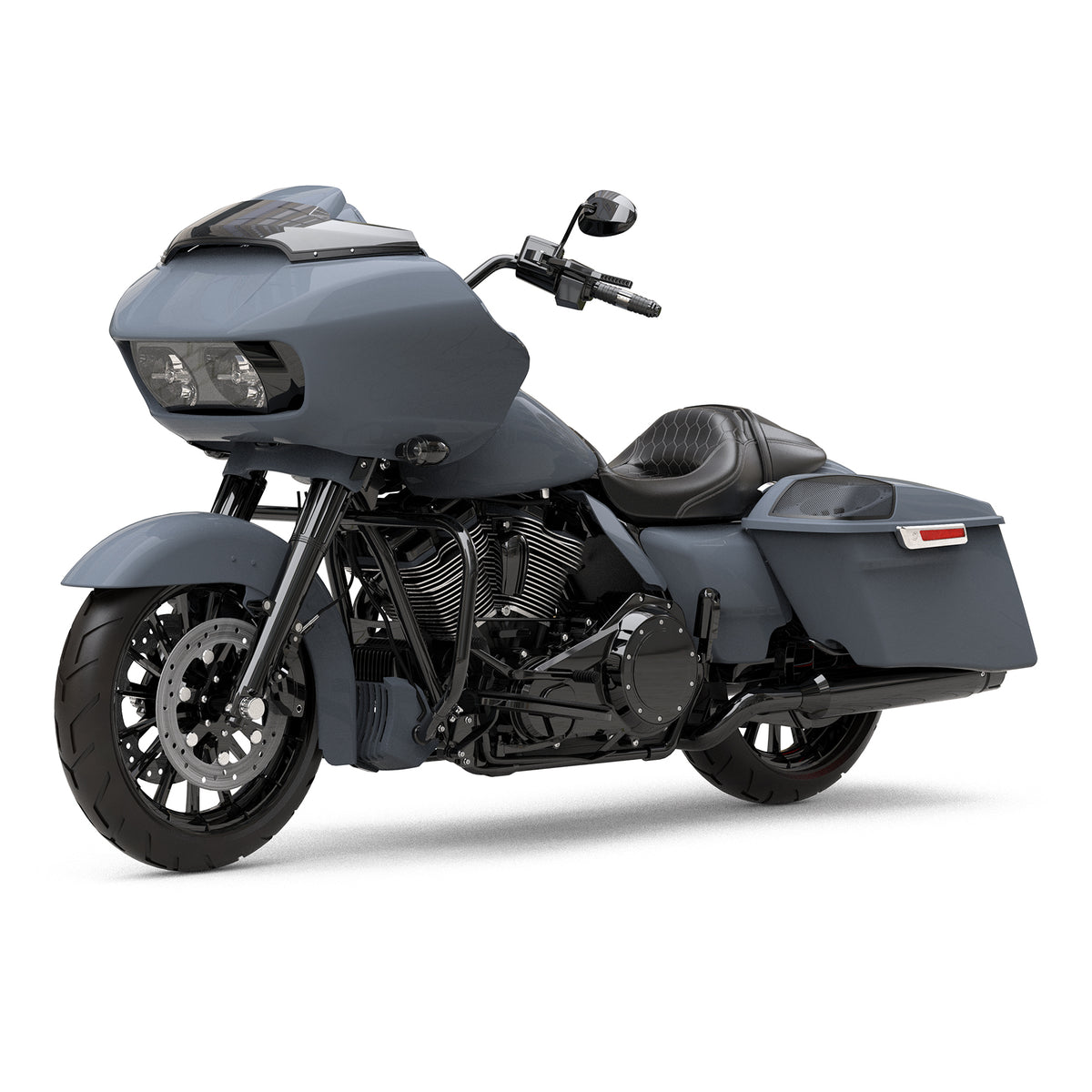 HR3 Gunship Gray Complete Body Fairing Kit For Harley CVO Road Glide FLTRXSE 15-23