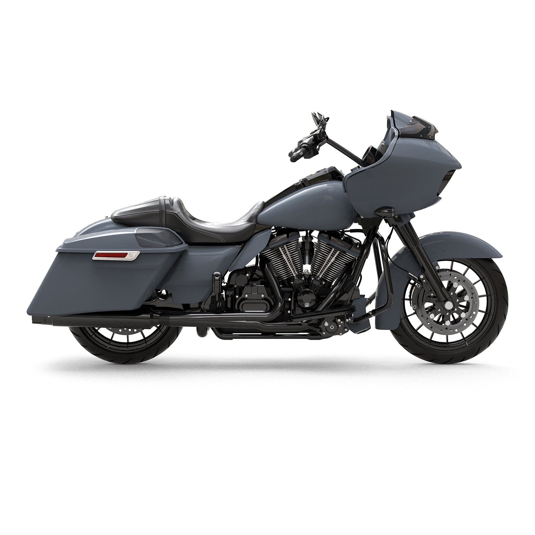 HR3 Gunship Gray Complete Body Fairing Kit For Harley CVO Road Glide FLTRXSE 15-23