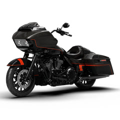 HR3 Black Earth & Vivid Black Complete Body Fairing Kit For Harley CVO Road Glide FLTRXSE 15-23