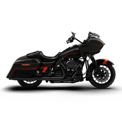 HR3 Black Earth & Vivid Black Complete Body Fairing Kit For Harley CVO Road Glide FLTRXSE 15-23