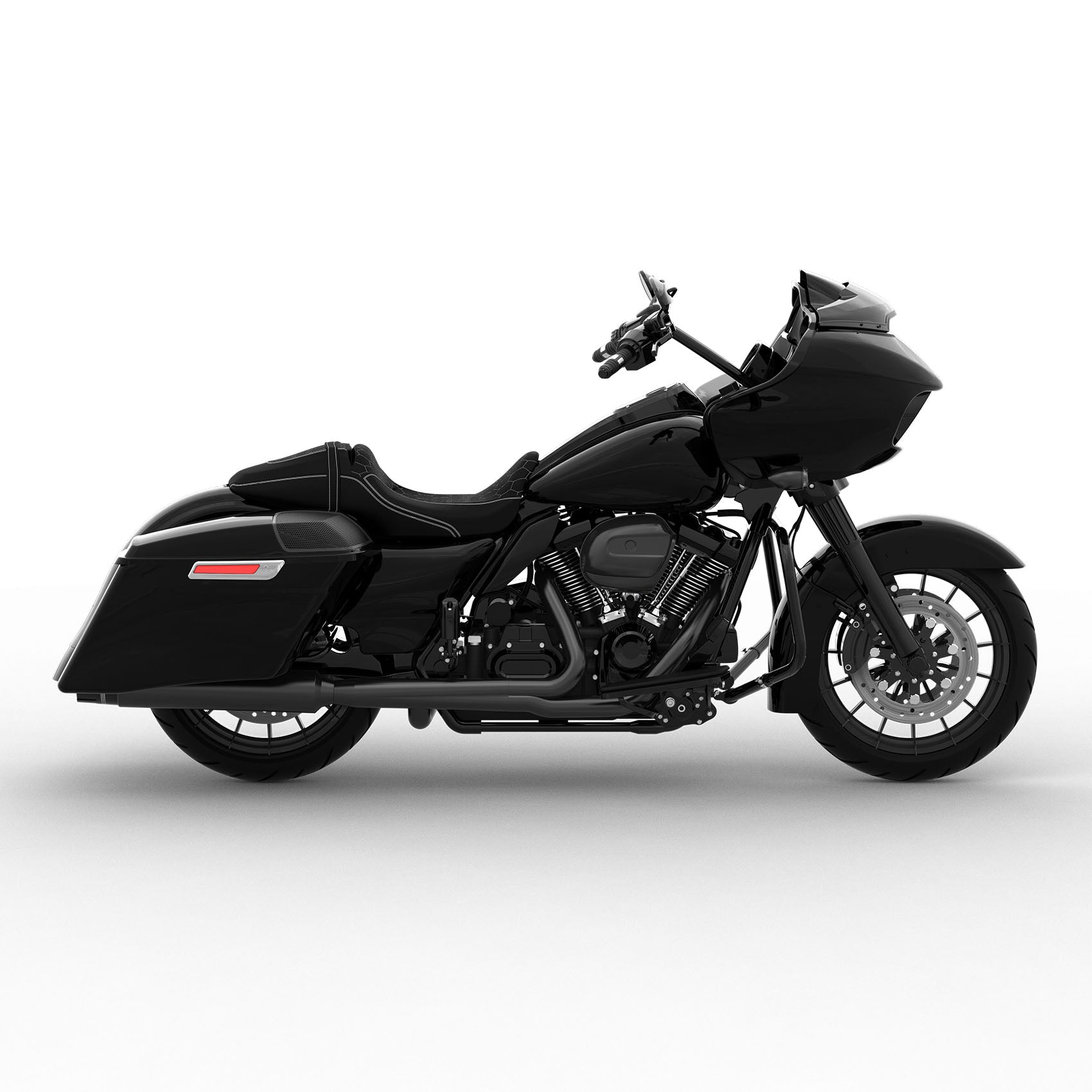 HR3 Vivid Black Complete Body Fairing Kit For Harley CVO Road Glide FLTRXSE 15-23