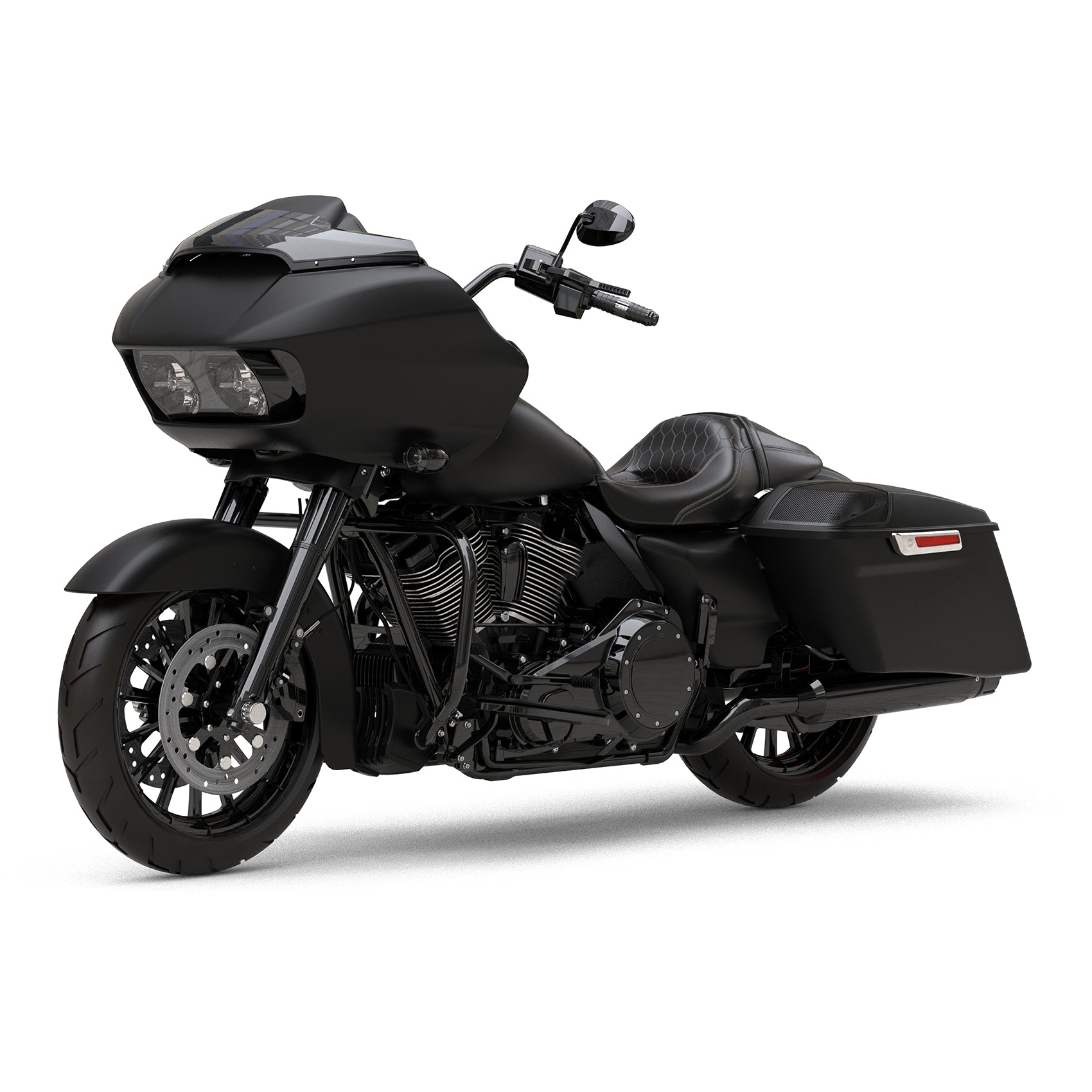 HR3 Black Denim Complete Body Fairing Kit For Harley CVO Road Glide FLTRXSE 15-23