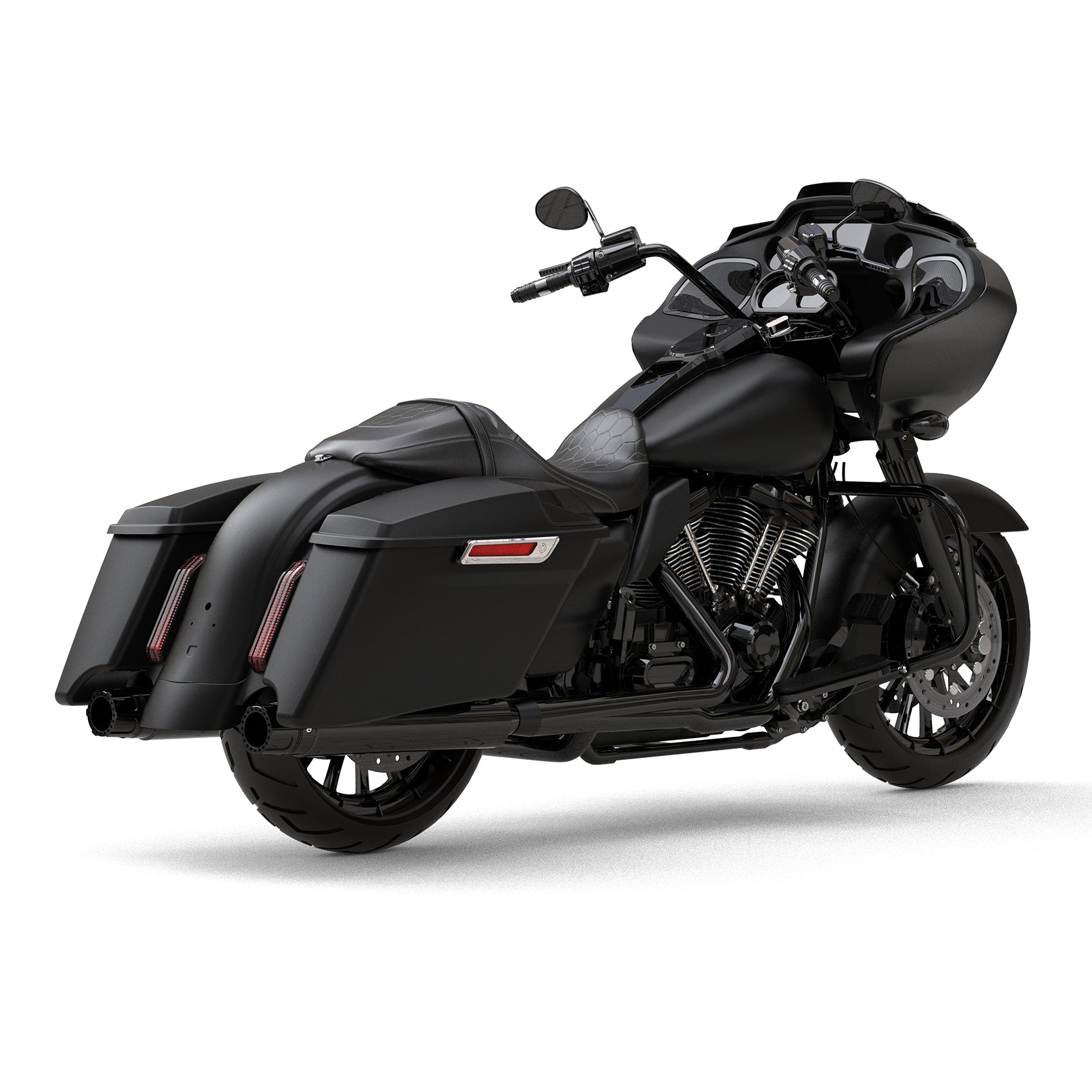 HR3 Black Denim Complete Body Fairing Kit For Harley CVO Road Glide FLTRXSE 15-23