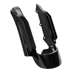 HR3 Black Tempest CVO STYLE Rear Fender Filler Panel FOR Harley Touring 2014-2023