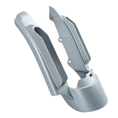HR3 Barracuda Silver Denim CVO STYLE Rear Fender Filler Panel FOR Harley Touring 2014-2023