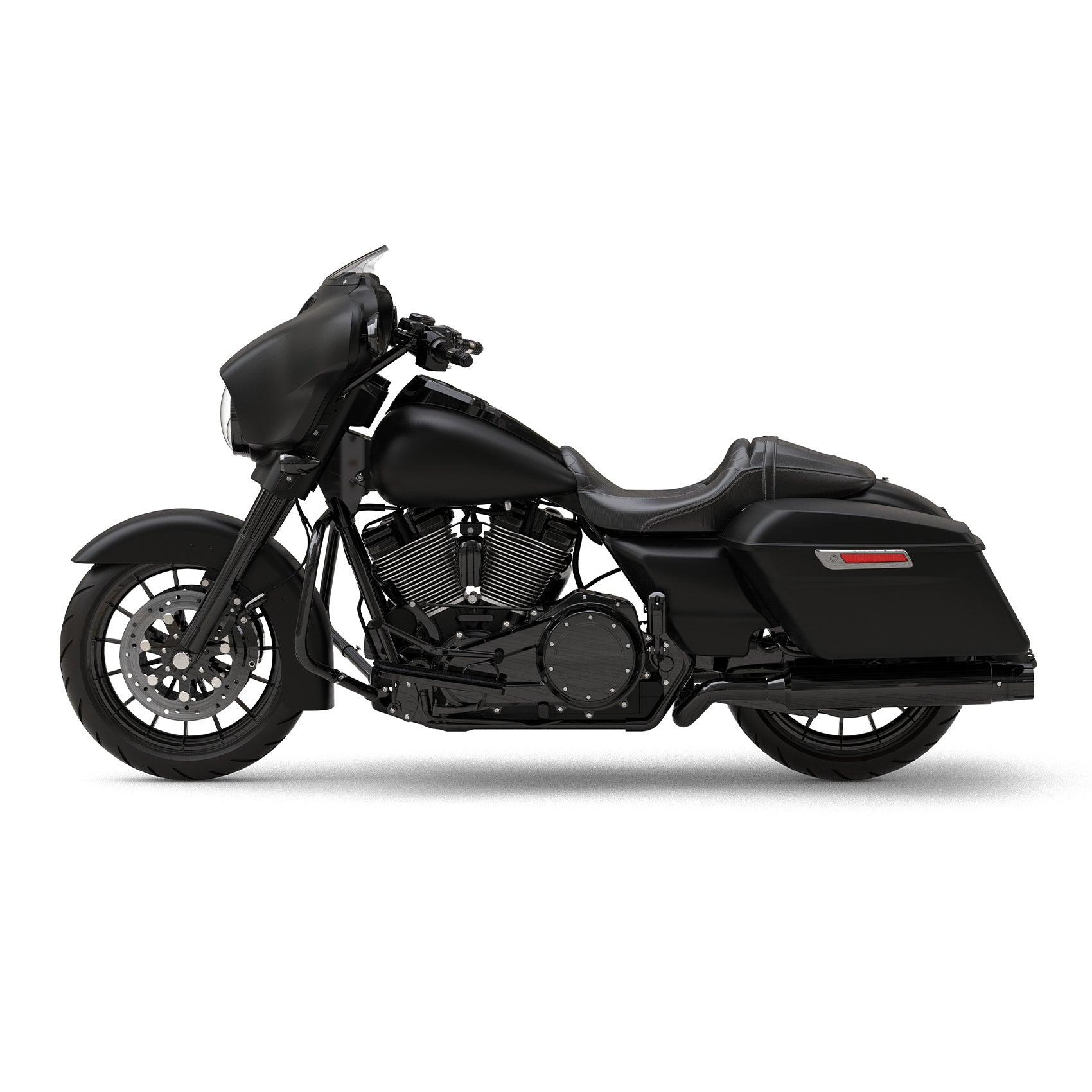 HR3 Black Denim Complete Body Fairing Kit For Harley Street Glide FLHX 14-23