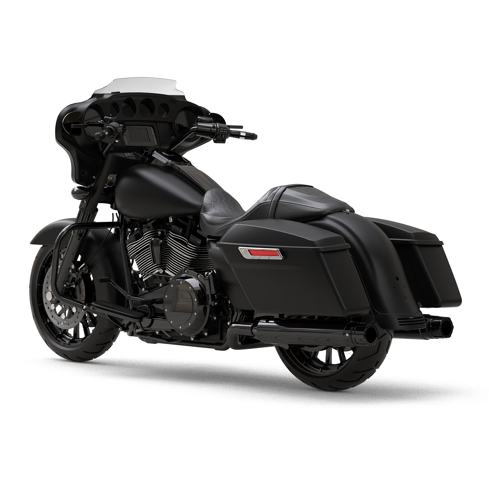 HR3 Black Denim Complete Body Fairing Kit For Harley Street Glide FLHX 14-23