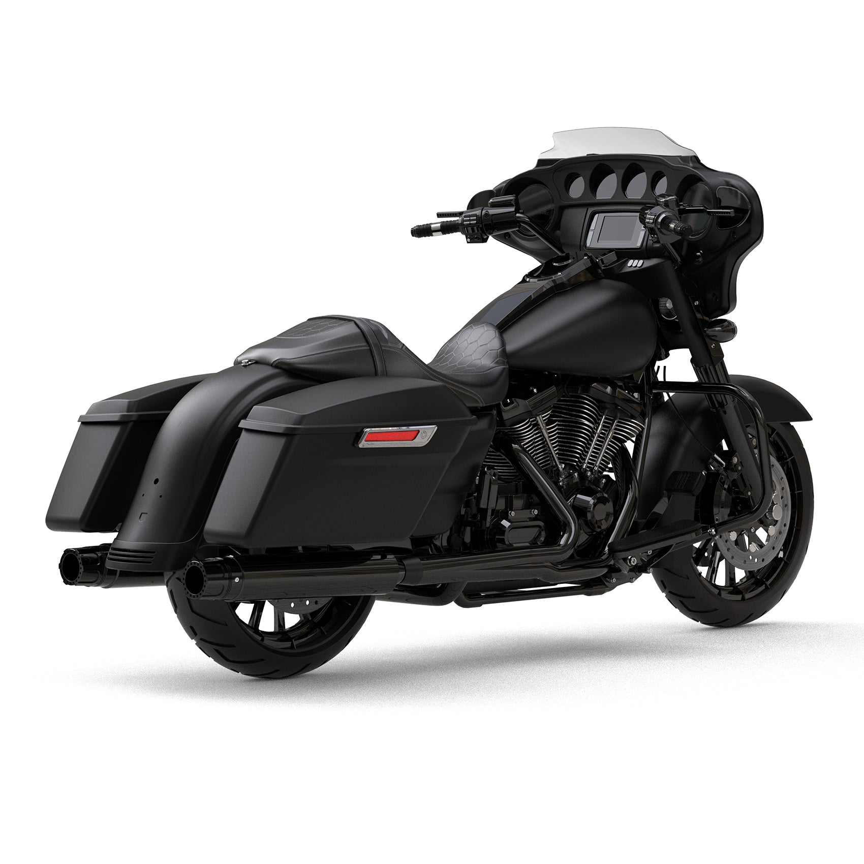 HR3 Black Denim Complete Body Fairing Kit For Harley Street Glide FLHX 14-23