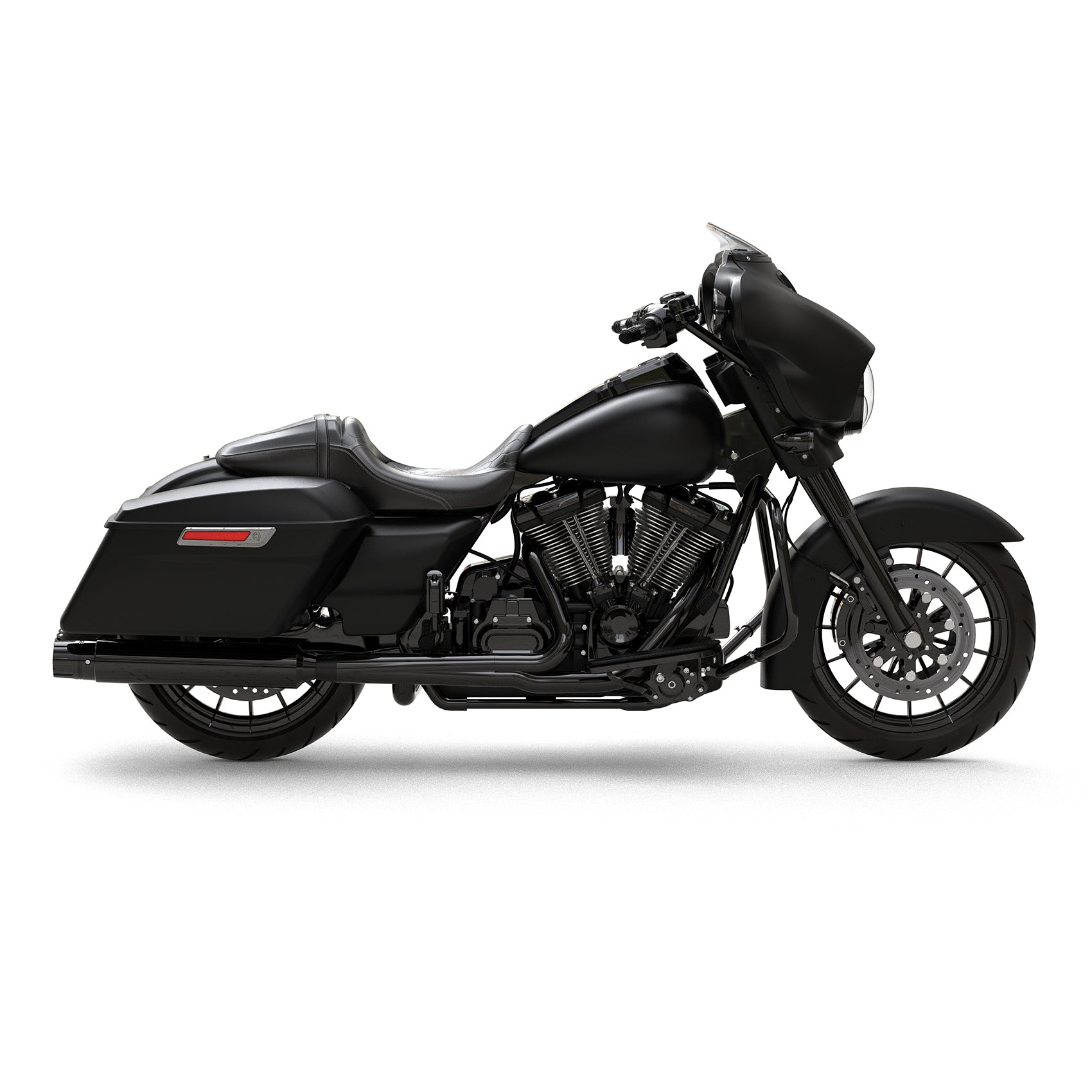 HR3 Black Denim Complete Body Fairing Kit For Harley Street Glide FLHX 14-23