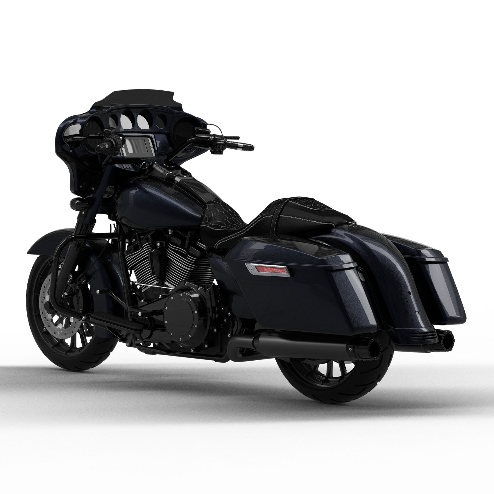 HR3 Midnight Blue Complete Body Fairing Kit For Harley Street Glide FLHX 14-23