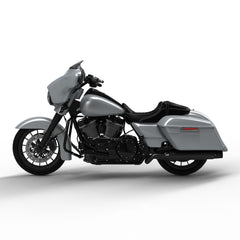 HR3 Barracuda Silver 2020UL Complete Body Fairing Kit For Harley Street Glide FLHX 14-23