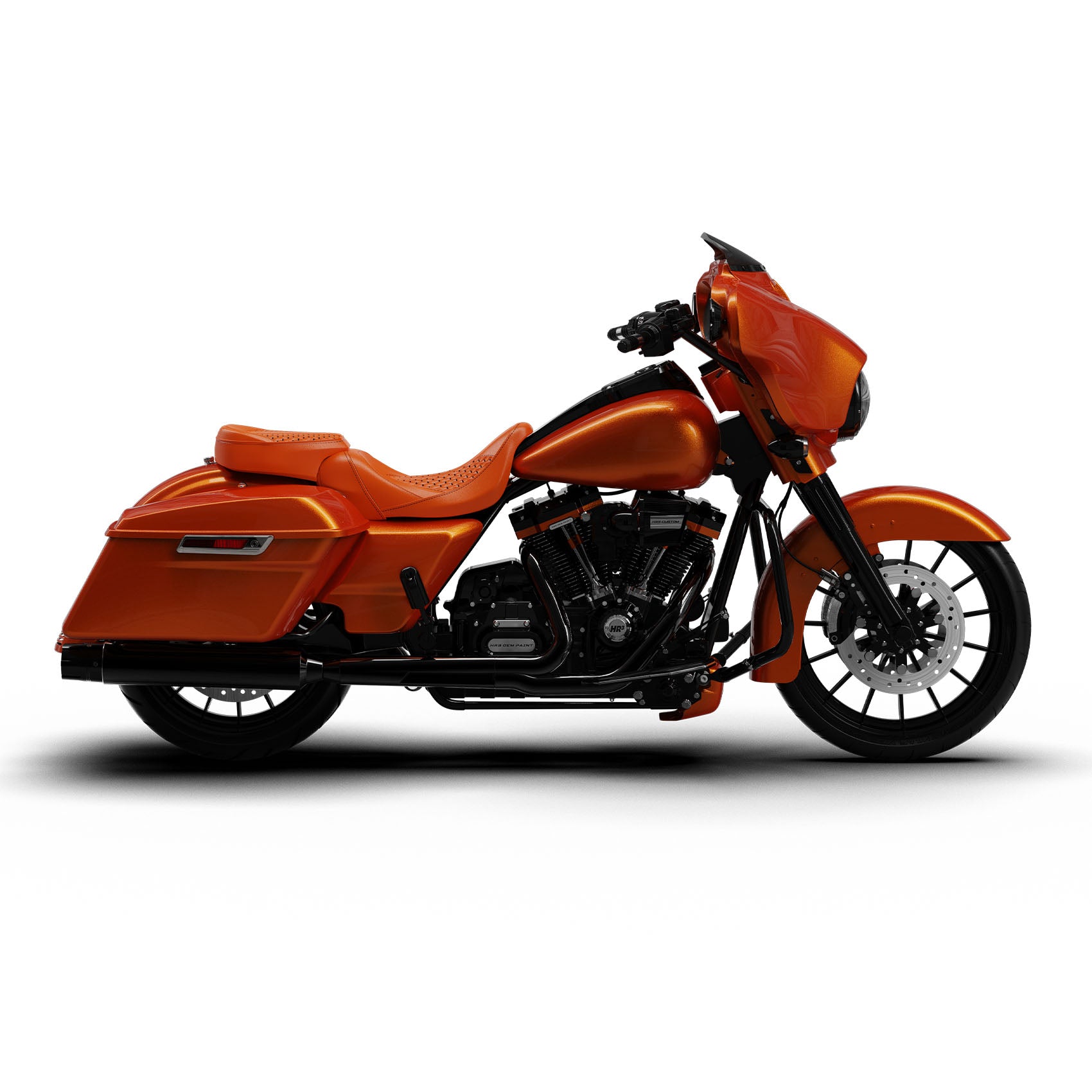HR3 Amber Whiskey 2014SG Complete Body Fairing Kit For Harley Street Glide FLHX 14-23
