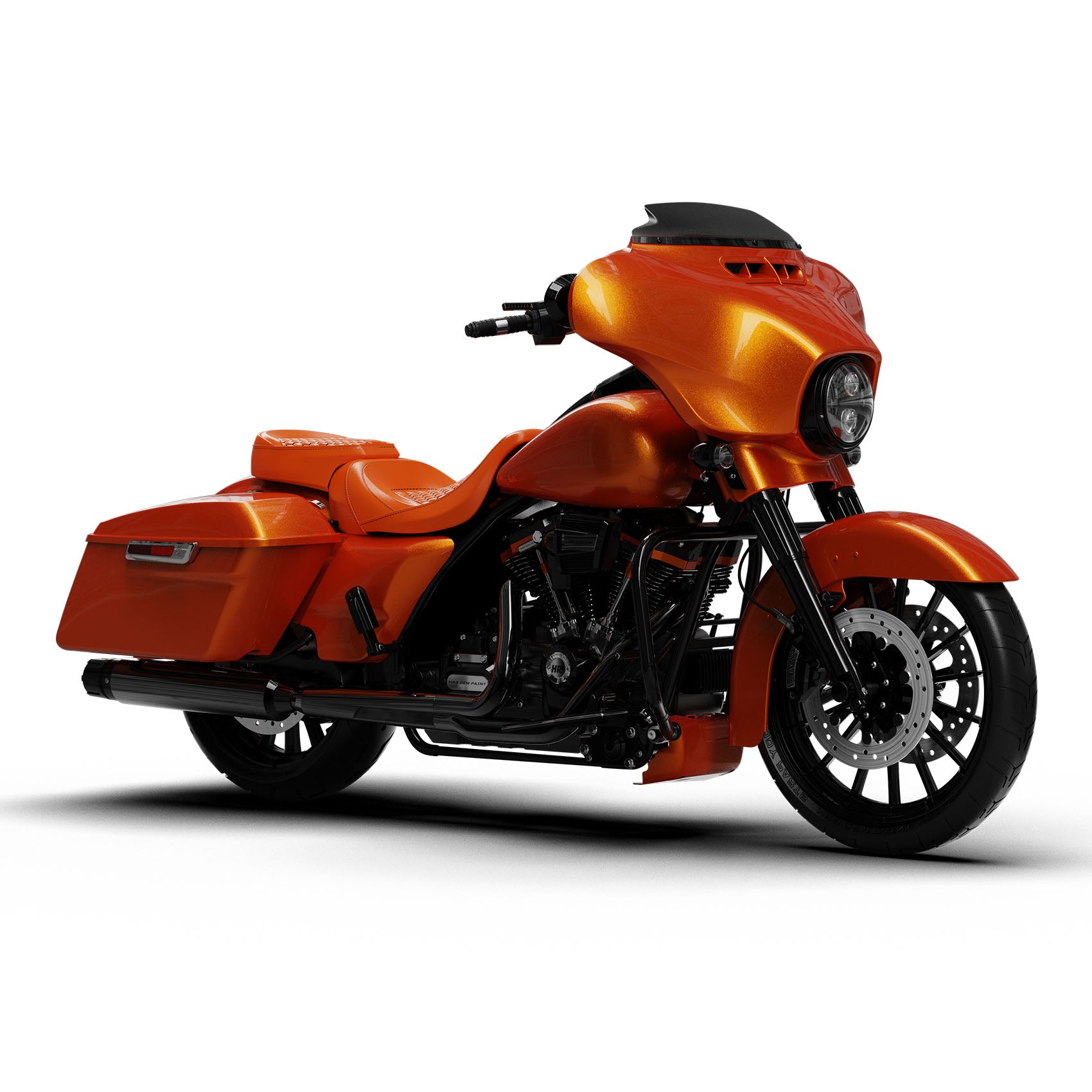 HR3 Amber Whiskey 2014SG Complete Body Fairing Kit For Harley Street Glide FLHX 14-23