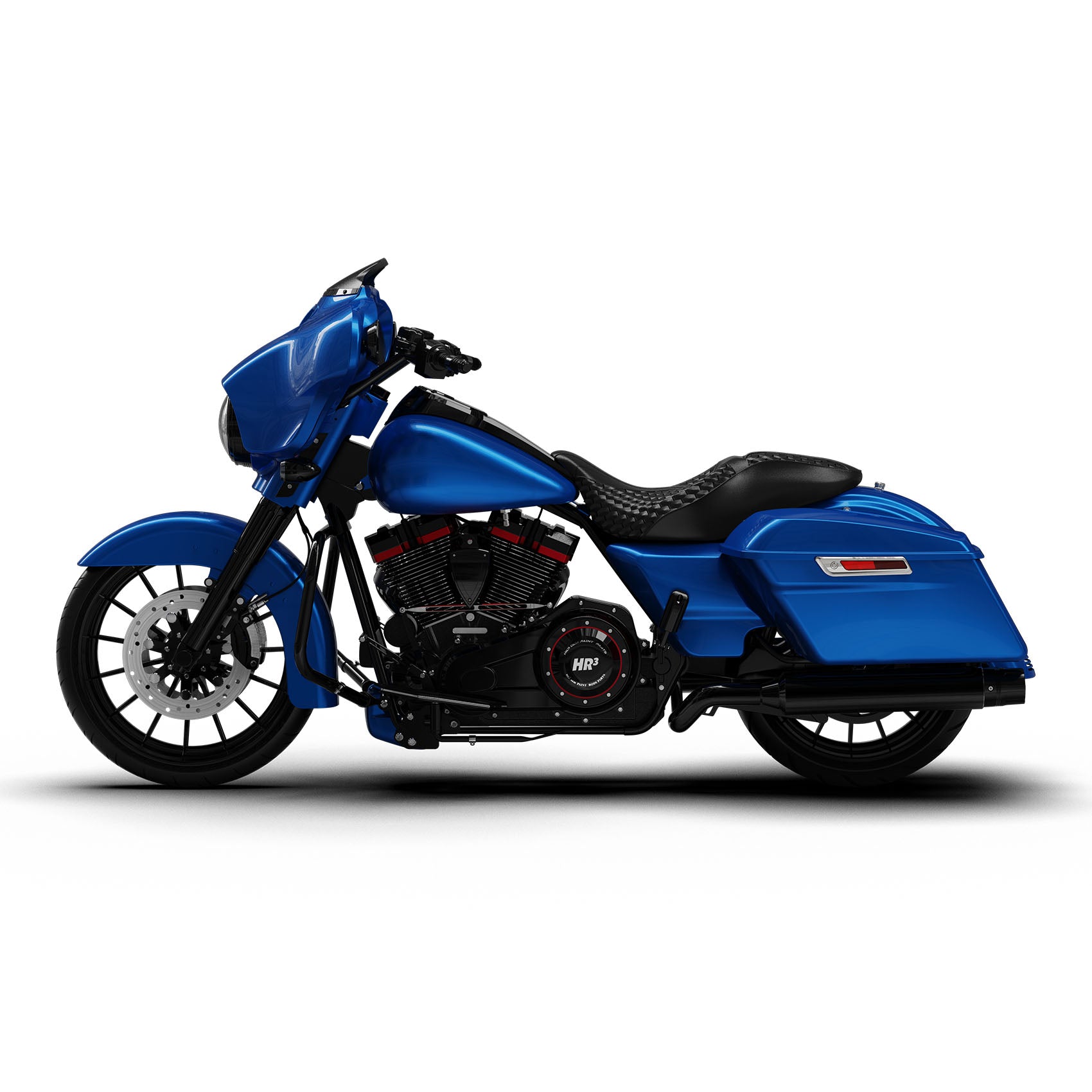 HR3 Electric Blue 2018SG Complete Body Fairing Kit For Harley Street Glide FLHX 14-23