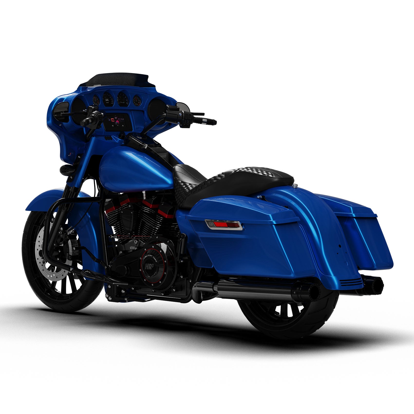 HR3 Electric Blue 2018SG Complete Body Fairing Kit For Harley Street Glide FLHX 14-23