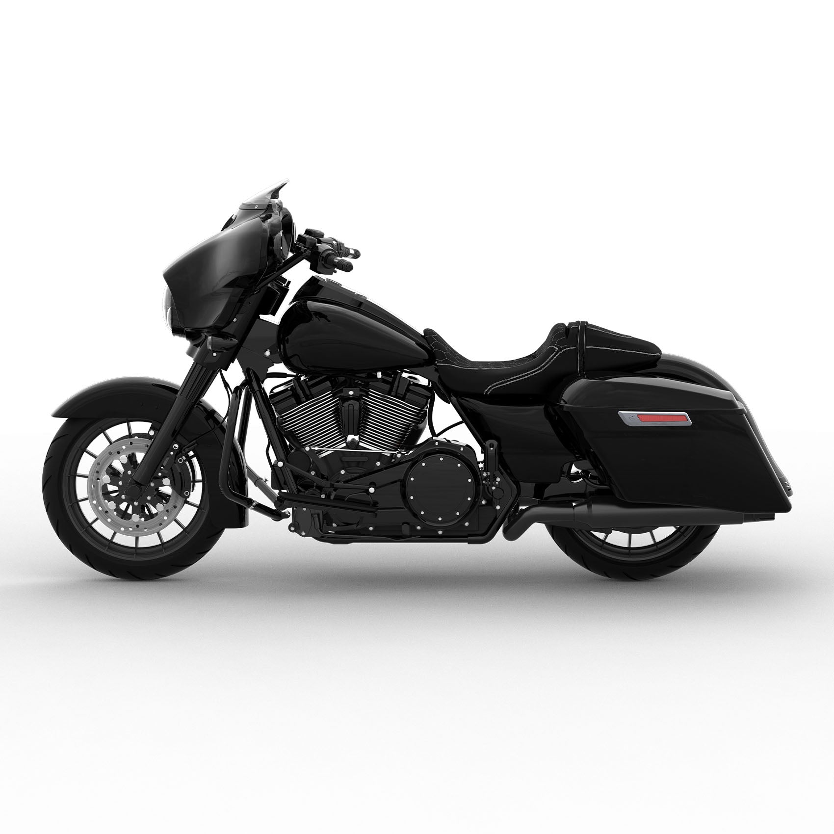 HR3 Vivid Black Complete Body Fairing Kit For Harley Street Glide Special FLHXS 14-23