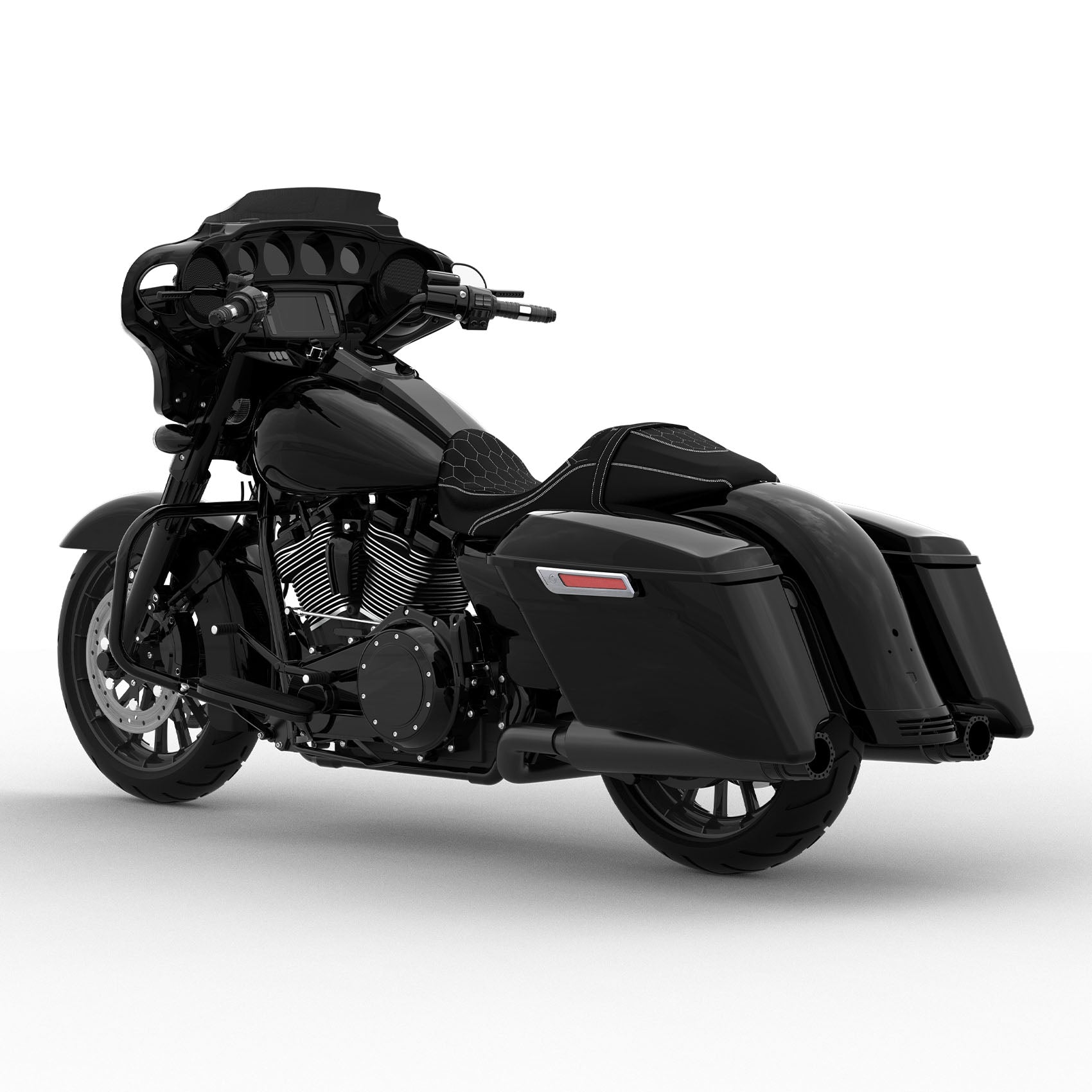 HR3 Vivid Black Complete Body Fairing Kit For Harley Street Glide Special FLHXS 14-23