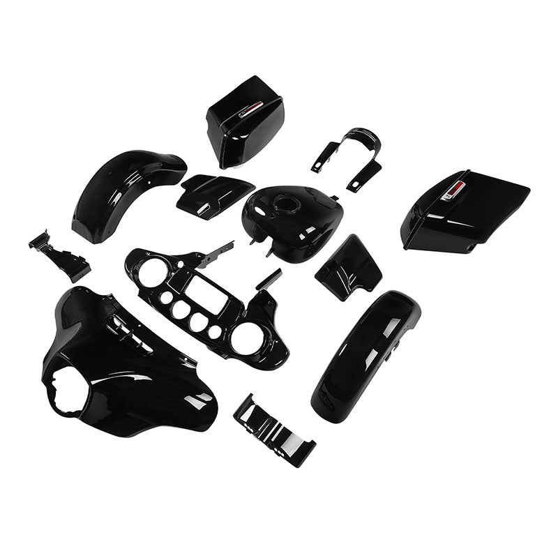 HR3 Vivid Black Complete Body Fairing Kit For Harley Street Glide Special FLHXS 14-23