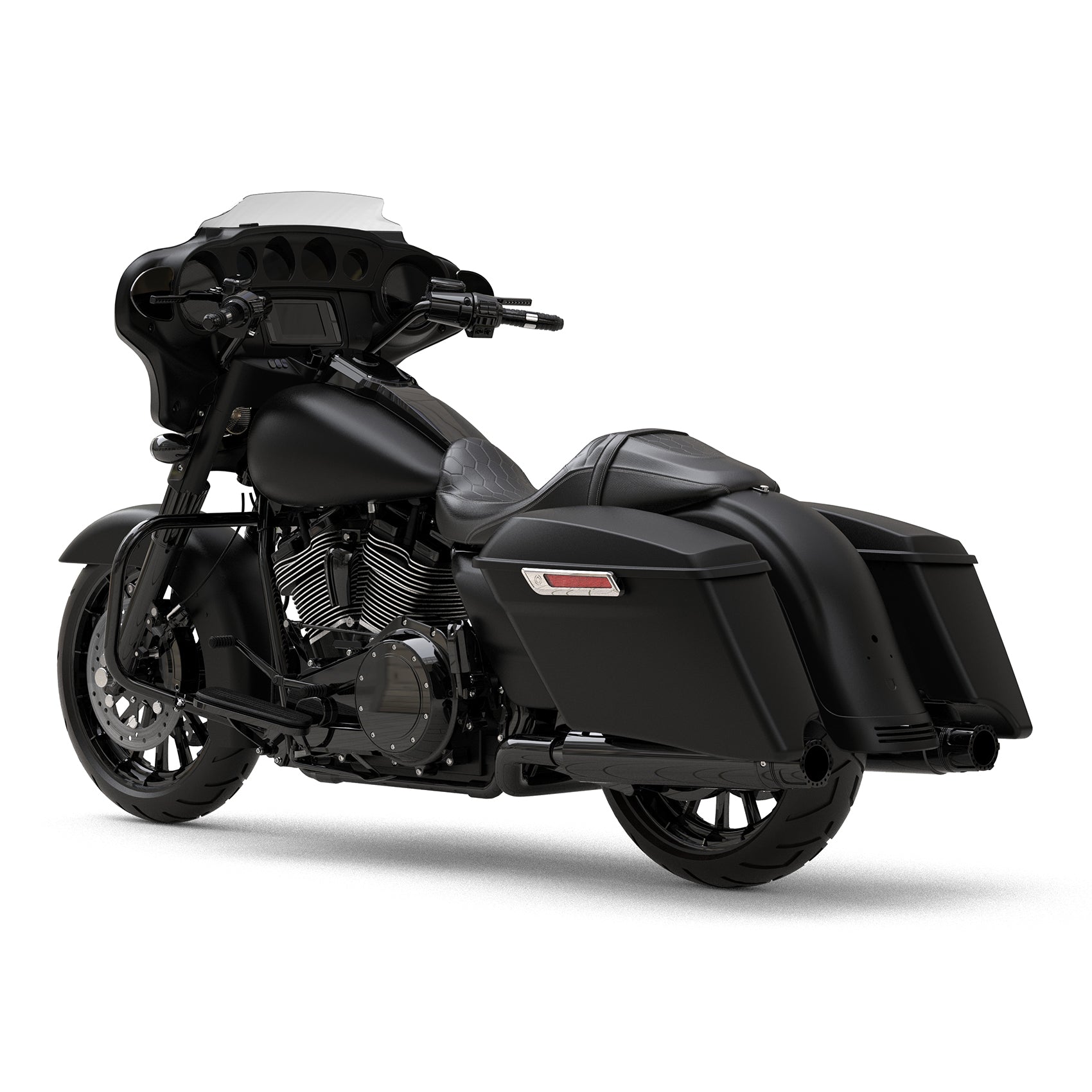 HR3 Black Denim Complete Body Fairing Kit For Harley Street Glide Special FLHXS 14-23