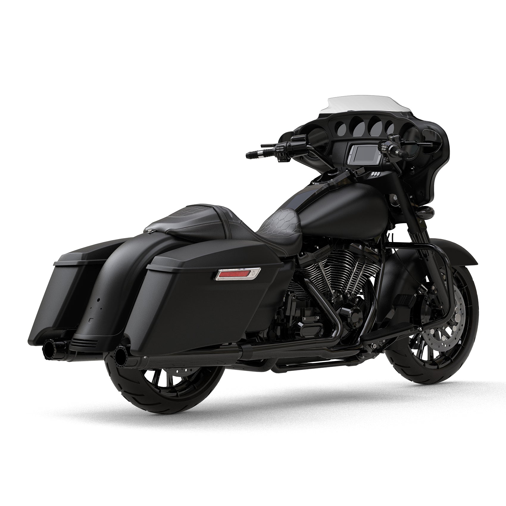 HR3 Black Denim Complete Body Fairing Kit For Harley Street Glide Special FLHXS 14-23
