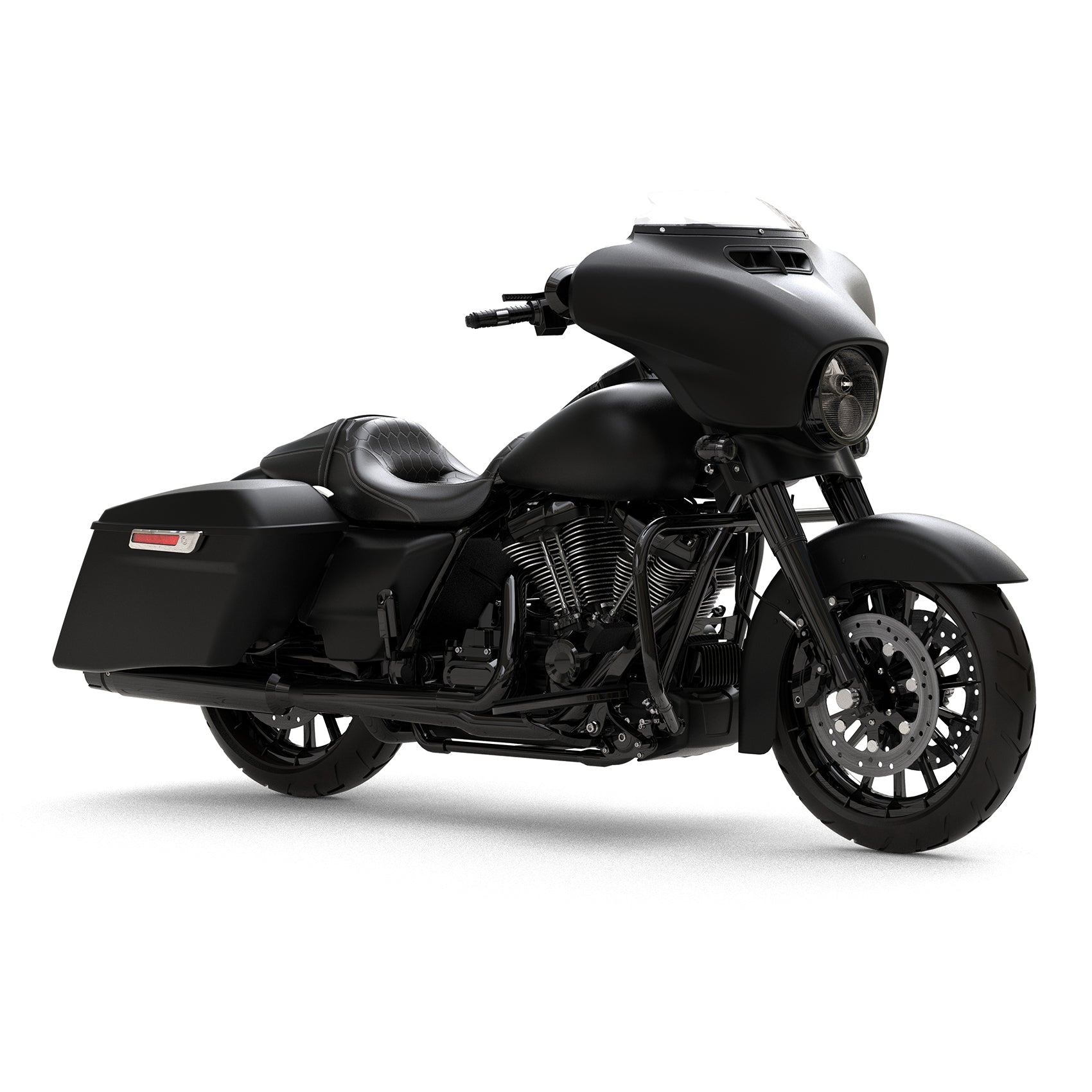 HR3 Black Denim Complete Body Fairing Kit For Harley Street Glide Special FLHXS 14-23