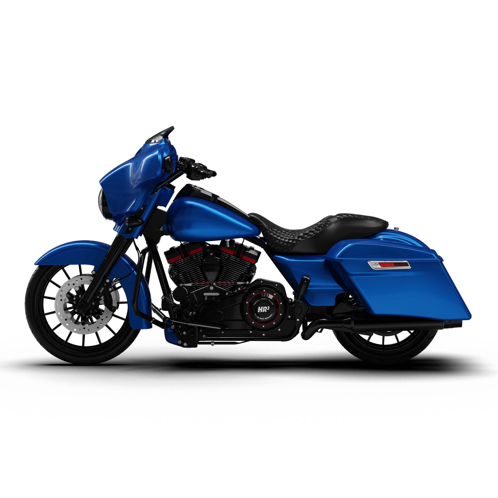 HR3 Electric Blue 2018SG Complete Body Fairing Kit For Harley Street Glide Special FLHXS 14-23