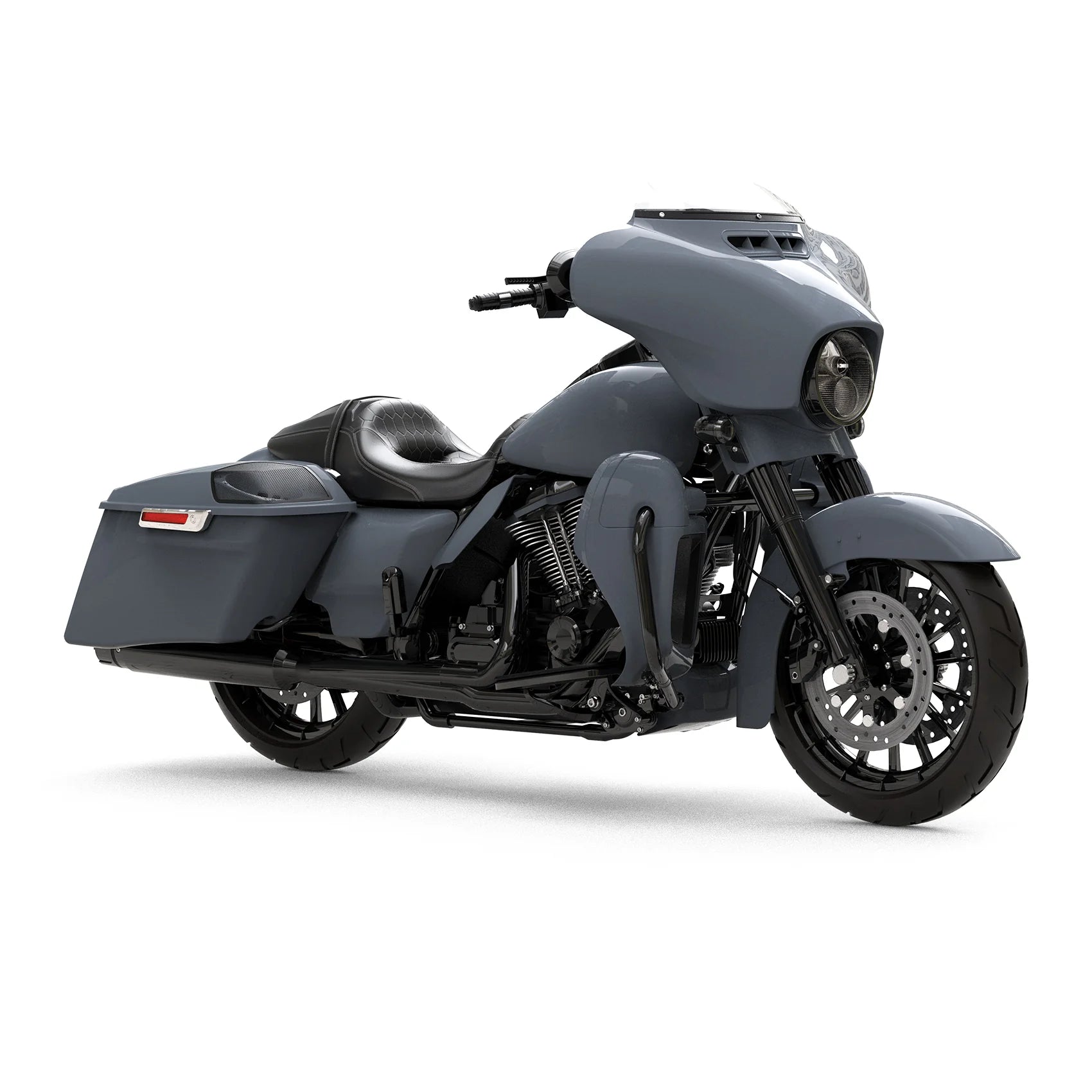 HR3 Gunship Gray Complete Body Fairing Kit For Harley CVO Street Glide FLHXSE 14-23