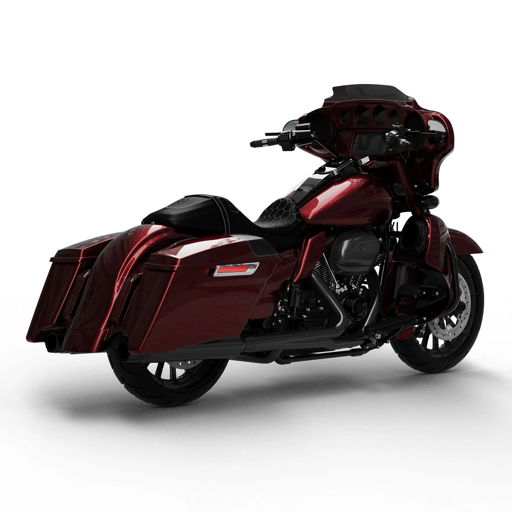 HR3 Twisted Cherry Complete Body Fairing Kit For Harley CVO Street Glide FLHXSE 14-23