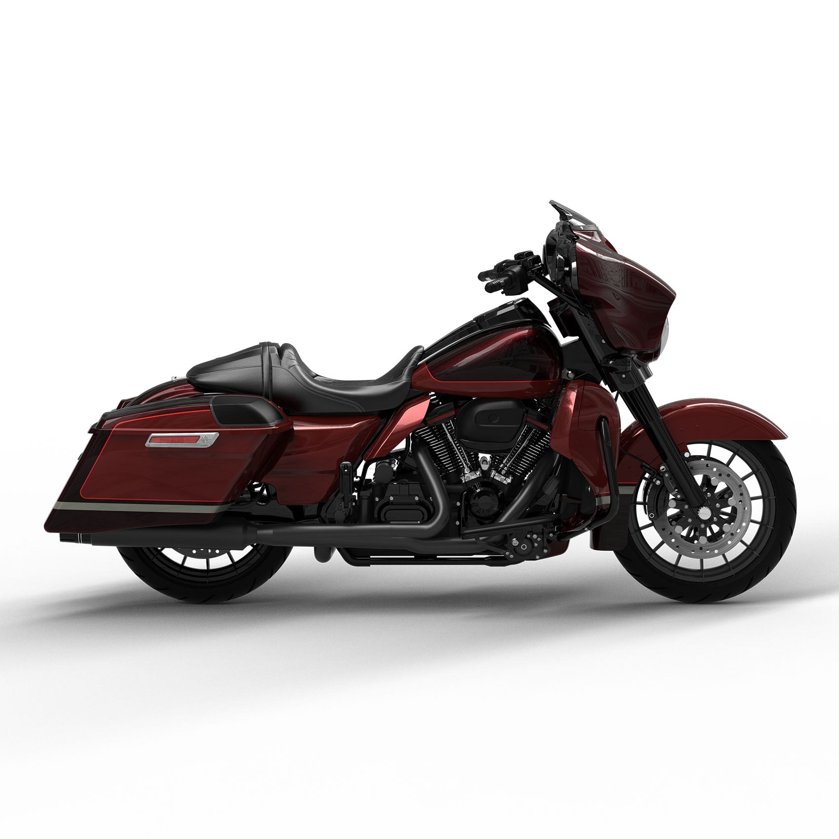HR3 Black Forest & Wineberry Complete Body Fairing Kit For Harley CVO Street Glide FLHXSE 14-23