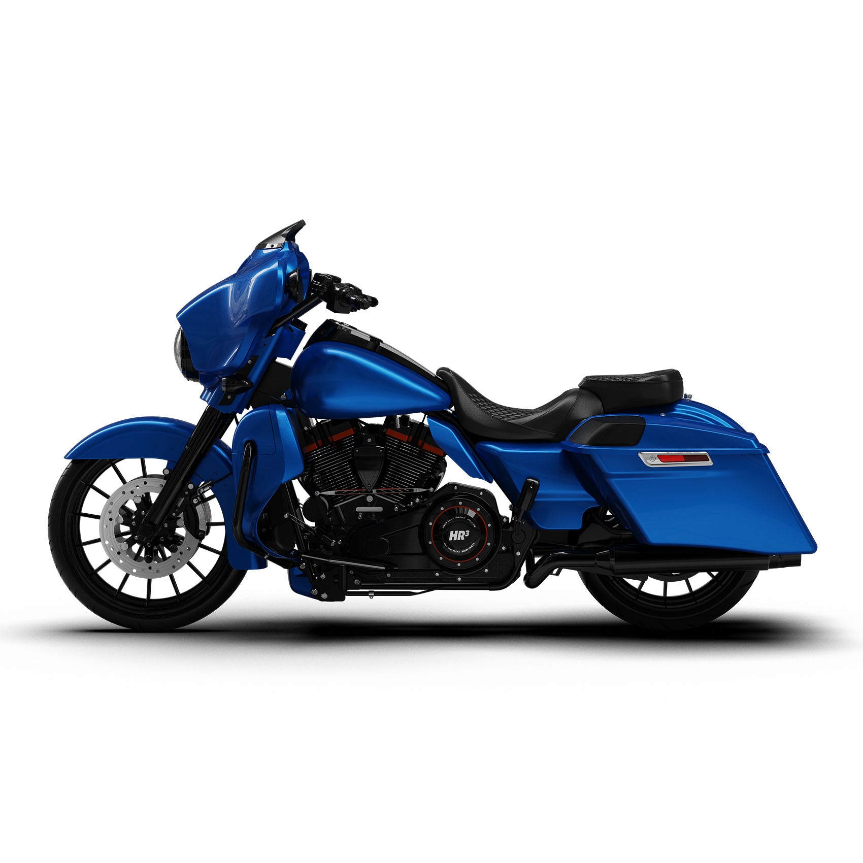 HR3 Electric Blue 2018SG Complete Body Fairing Kit For Harley CVO Street Glide FLHXSE 14-23