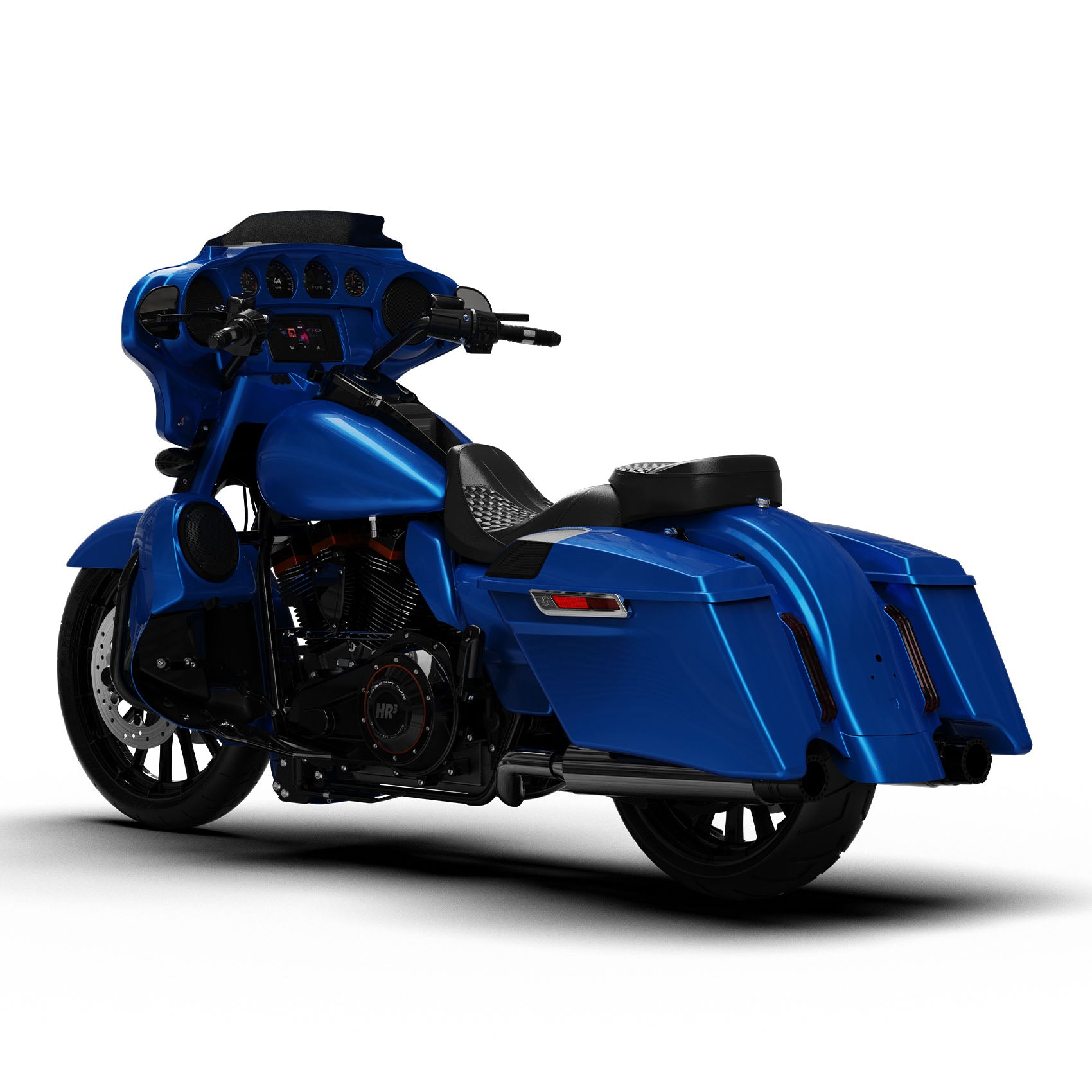 HR3 Electric Blue 2018SG Complete Body Fairing Kit For Harley CVO Street Glide FLHXSE 14-23