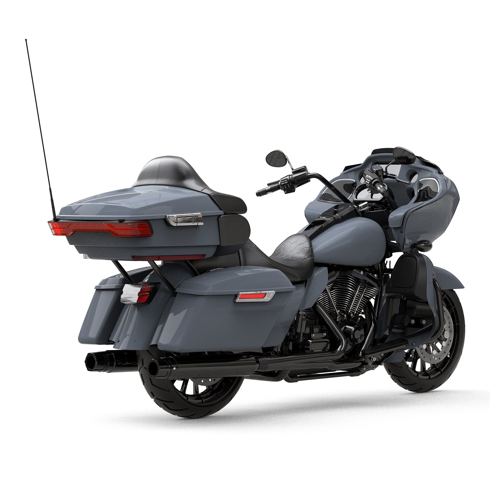 HR3 Gunship Gray Complete Body Fairing Kit For Harley Road Glide Limited FLTRK 15-23