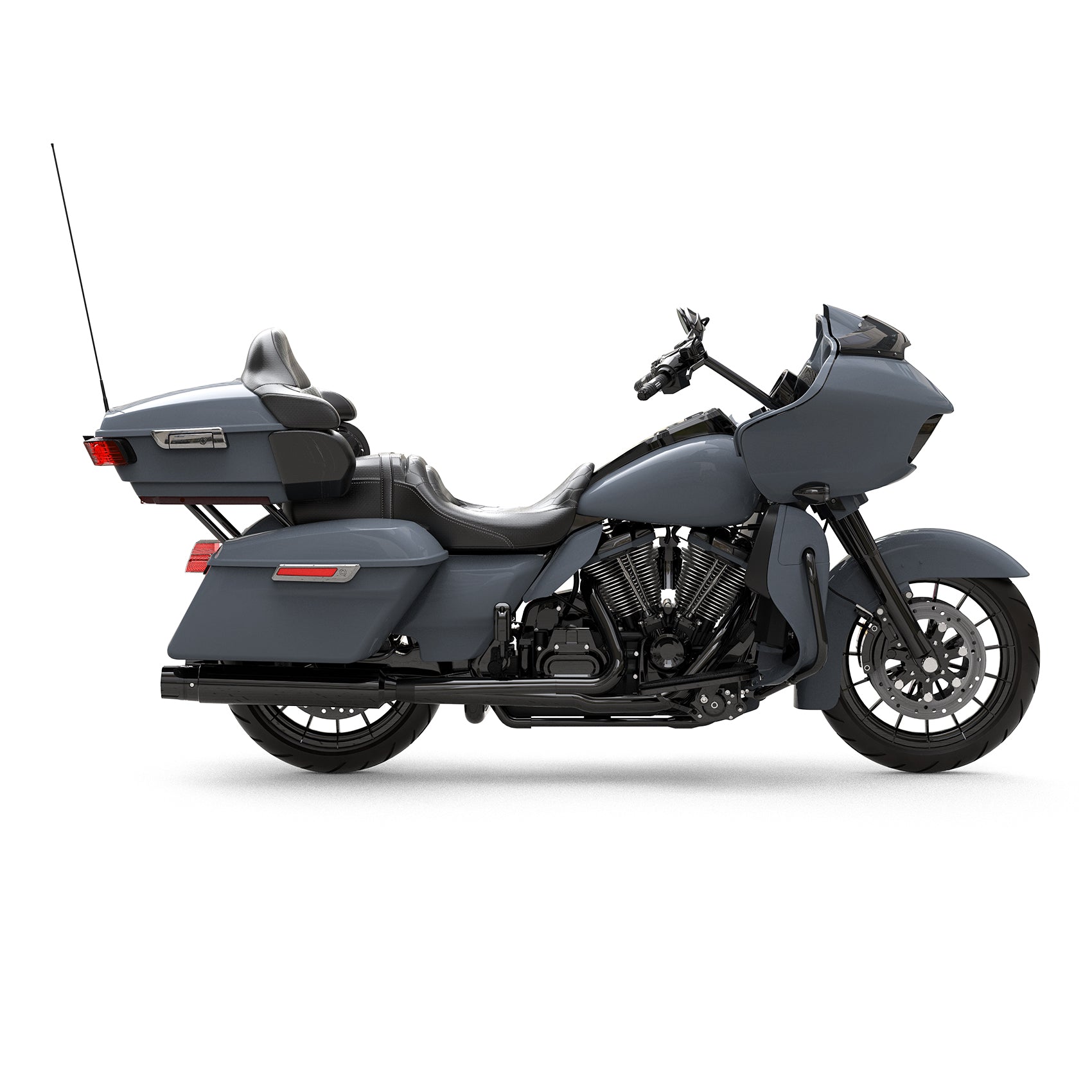 HR3 Gunship Gray Complete Body Fairing Kit For Harley Road Glide Limited FLTRK 15-23